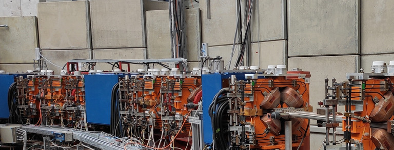 BoDo Strahlkammer Blick auf die BoDo Strahlkammer