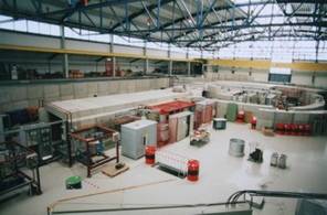 Übersicht der DELTA Halle. Übersicht der DELTA Halle.